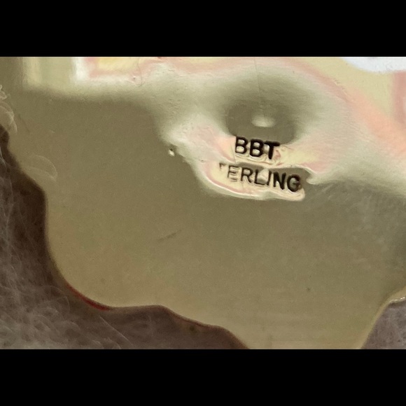 💚Native American Onyx Opal Ring 9 - Picture 6 of 6